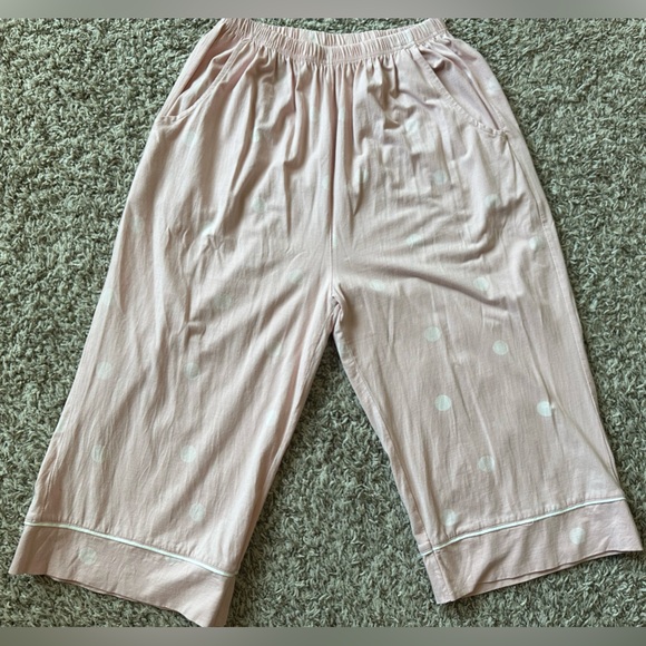 Mishangyishi Cherry Print Pajama Set - Pink & White - Women’s Size XL - Picture 4 of 6